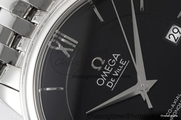 0502 De Ville SS TWF 1:1 Best Edition Black Dial on SS Bracelet MIYOTA Unisex 7835